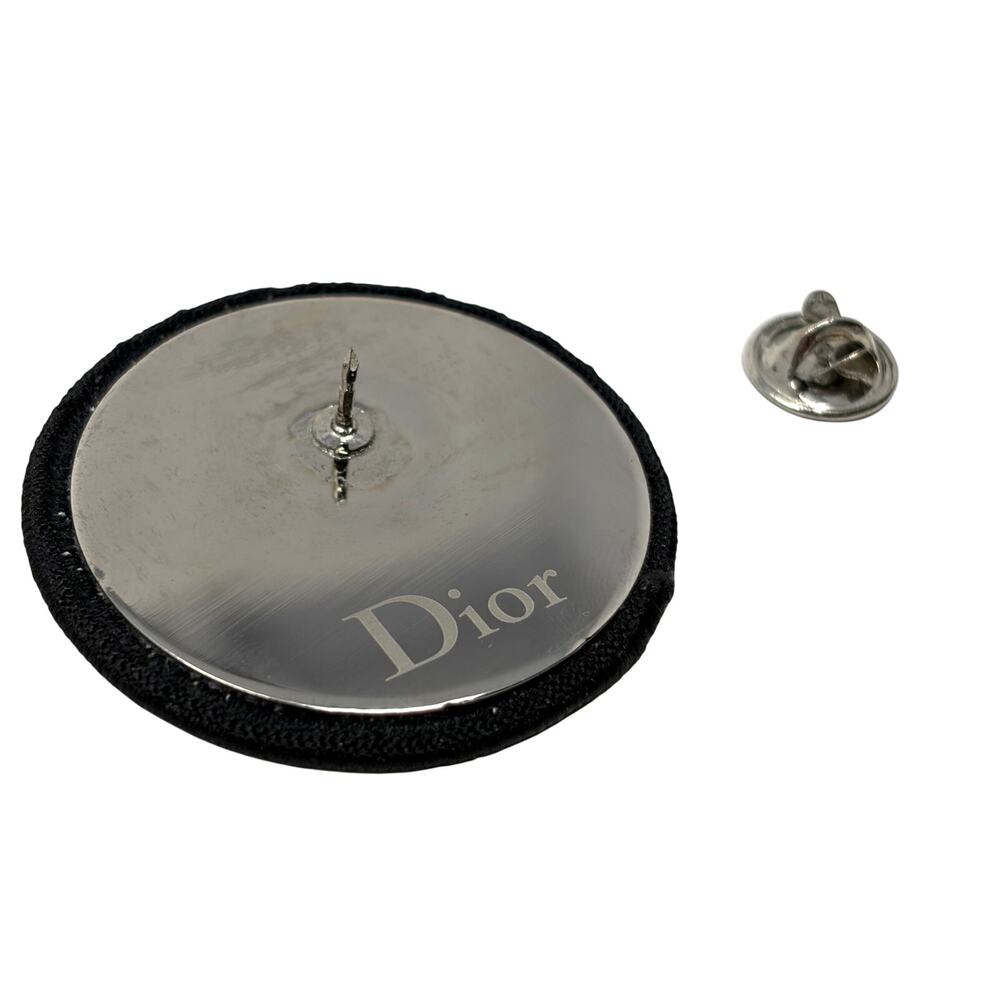 Dior Embroidered Abstract Pin - Picture 2 of 6